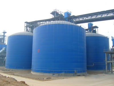 华池水泥钢板库改造