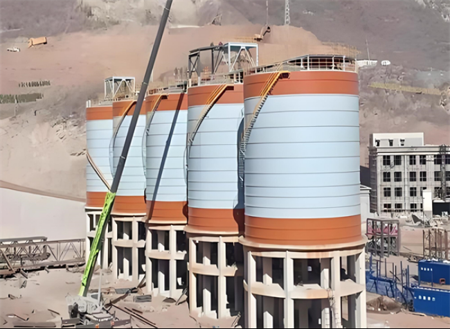 华池高架钢板仓